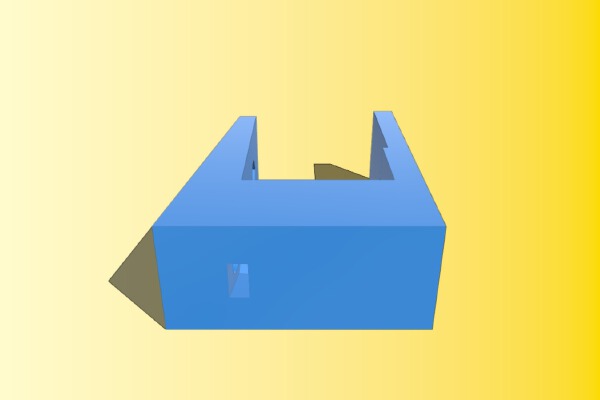 Airsoft Buttstock filler. | 3d print model