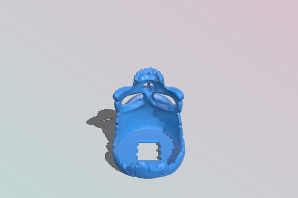 Quin: Skull Mask - 3DKitbash.com | 3d print model