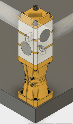 MPCNC YACD 1" SS Tube | 3d print model