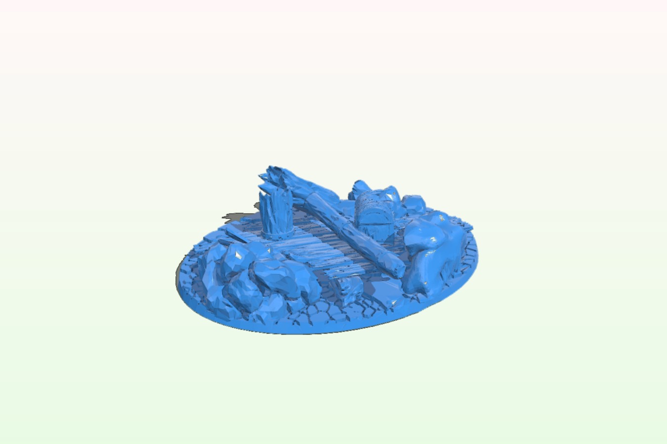 base for ogre pirate king on stoneclaw - patreon teaser