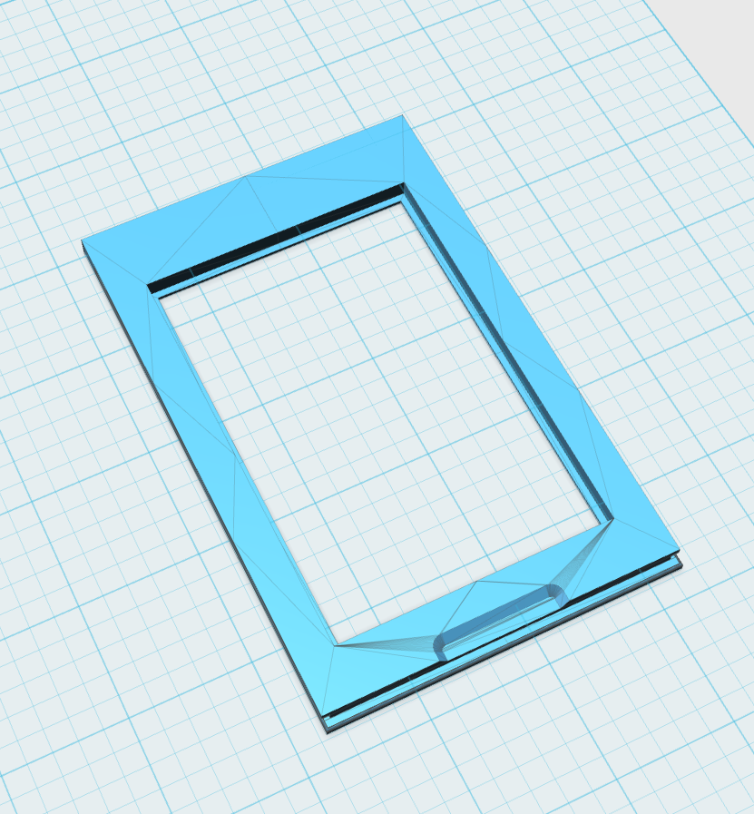 6x9 camera focus screen holder (Kodak Recomar)