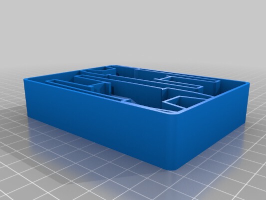 U-Wing Bin for Harbor Freight Organizer (X-Wing TMG) | 3d print model