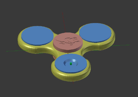 Accessorizing Fidget Spinner | 3d print model