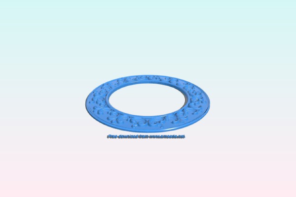 Mirror frame pattern | 3d print model