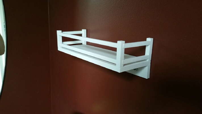 Small Snap together Shelf | 3d print model