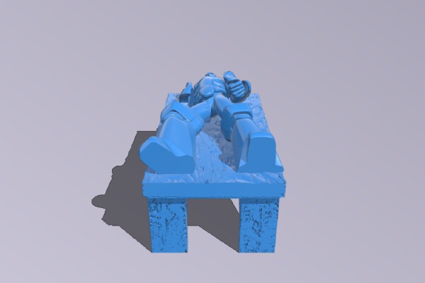 Construct lying on Table 28mm | 3d print model