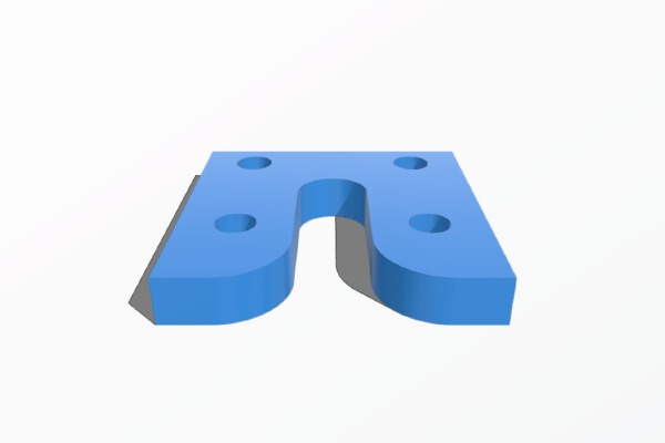 Front Gear Brace Support for 80mm Freewing Avanti S EDF | 3d print model