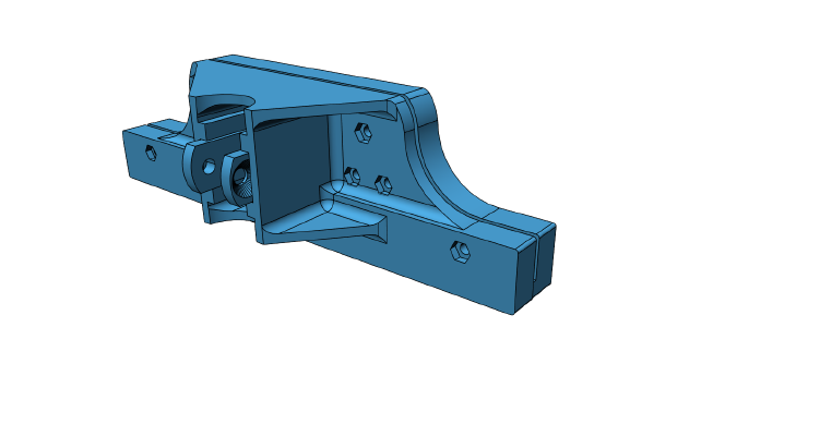 Wanhao Di3 V2.1 Y-Brace&Belt-Tensioner | 3d print model