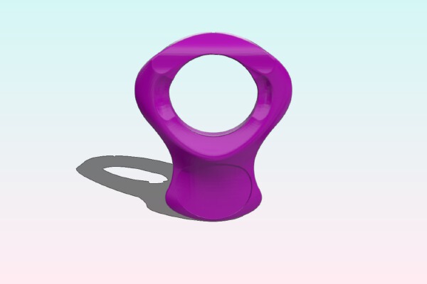 spacemouse w round pad | 3d print model