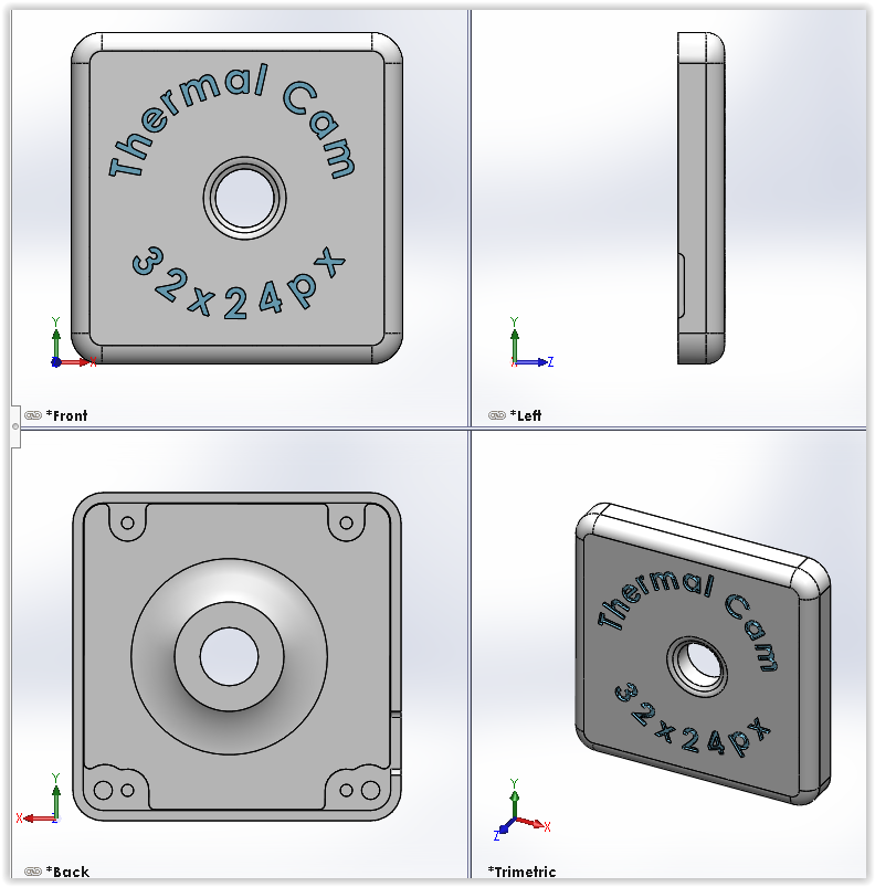 MLX90640 M5Stack Cover
