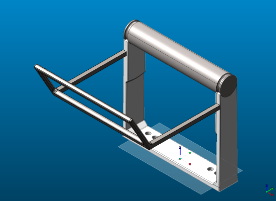Spool Holder for CraftBot | 3d print model