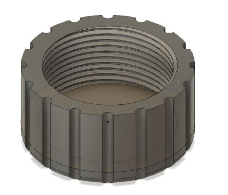 Propane Cap | 3d print model