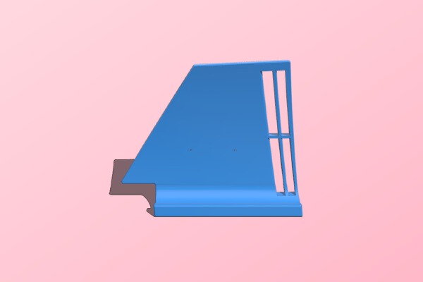 Honda cb360 side panel | 3d print model