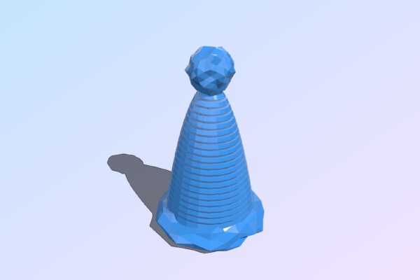 Stretchy Santa Hat | 3d print model