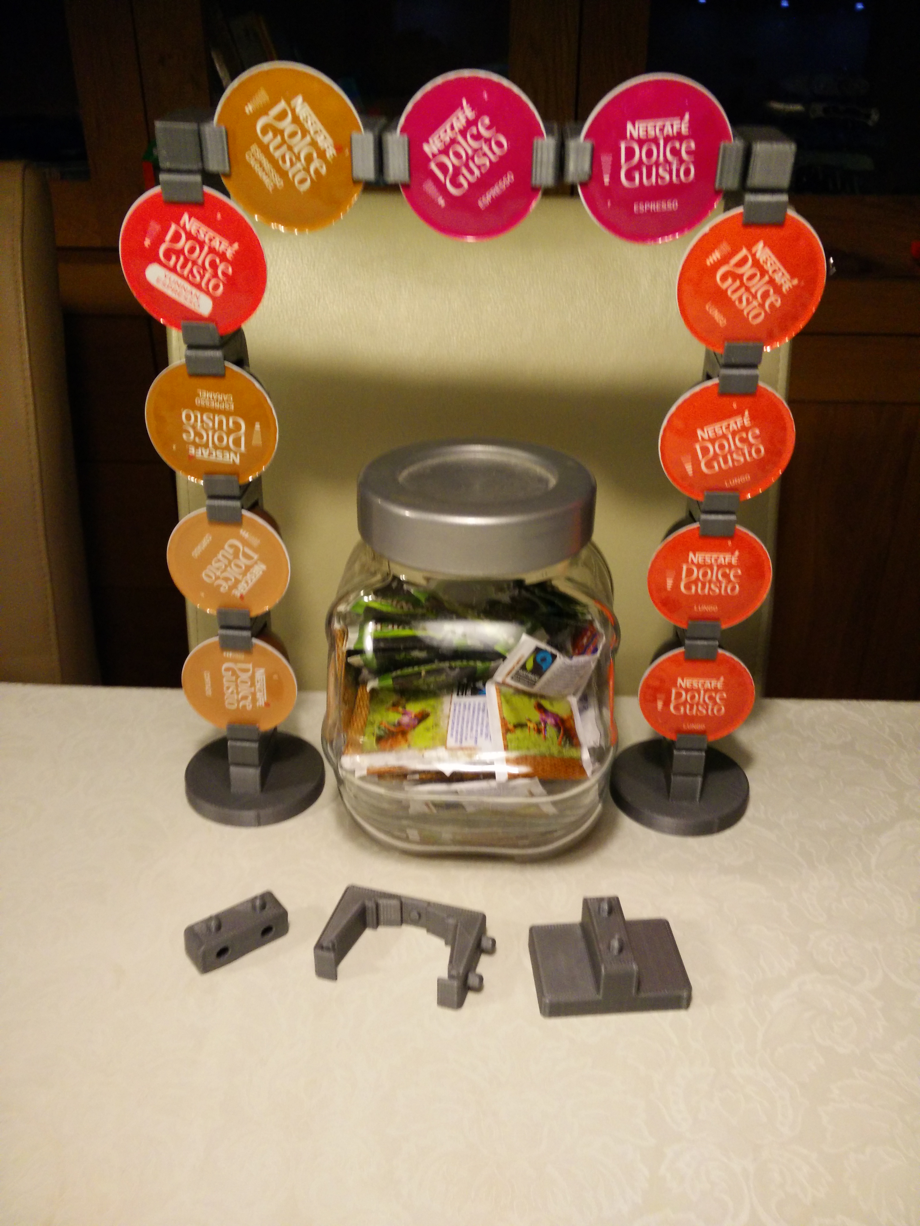 Modular coffee pod system for Dolce Gusto