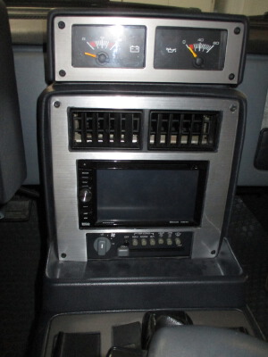 Fiero climate control relocation for double DIN radio | 3d print model