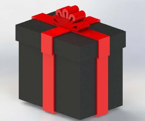 Christmas Box | 3d print model