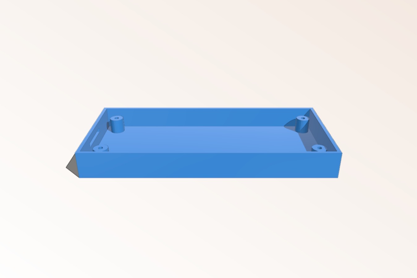 This is the bottom case for a XXL Ramps Compatible display sold by Hobby Components