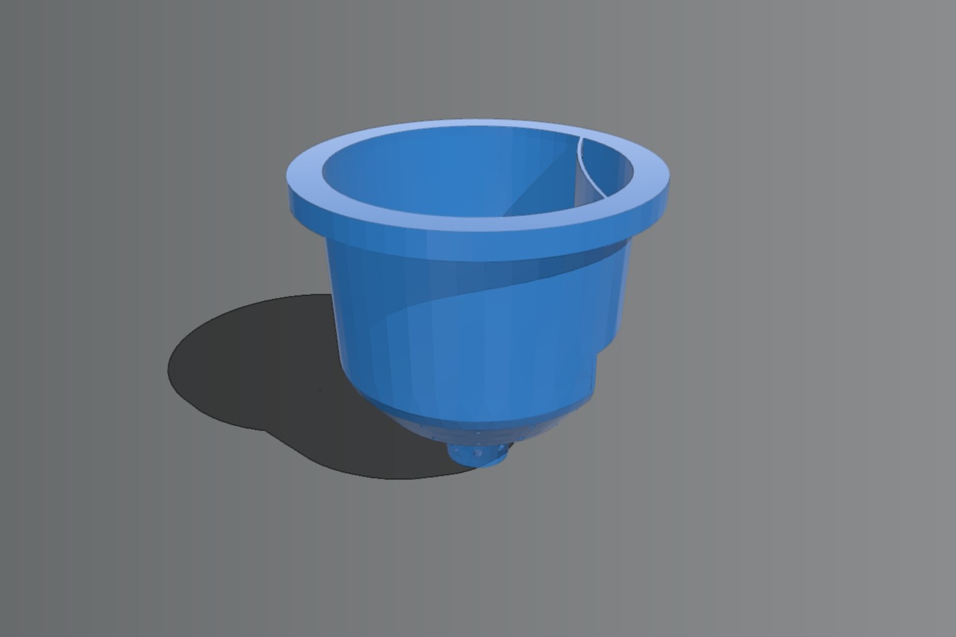 Ludicrously parametric self-watering planter