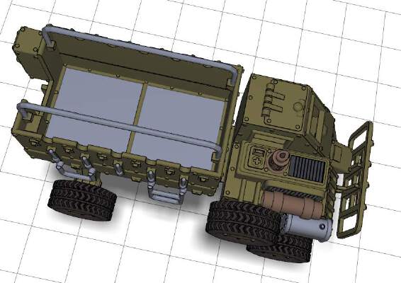 Buffalo War Trakk (mod 1) | 3d print model