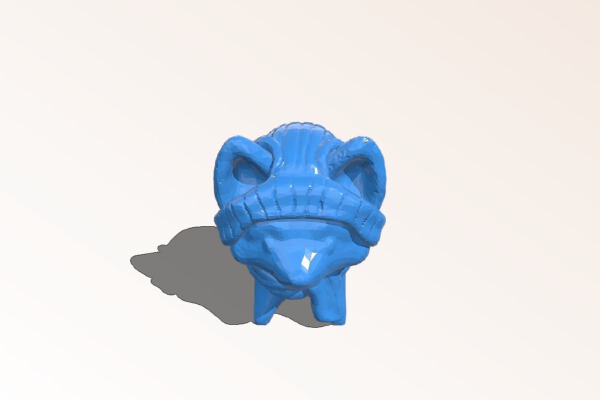 Autumn Fox Chibi | 3d print model