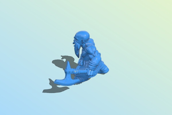 Axe Dwarf B0012505 3d model file for 3d printer | 3d print model