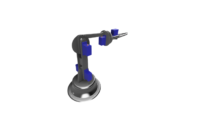 Jess, The 5DOF Robot Arm | 3d print model
