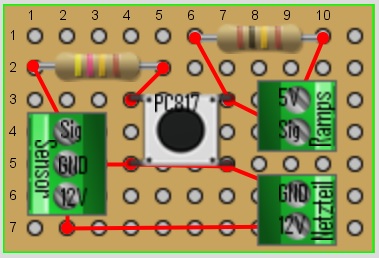 Optocouplers case for proximity sensors | 3d print model