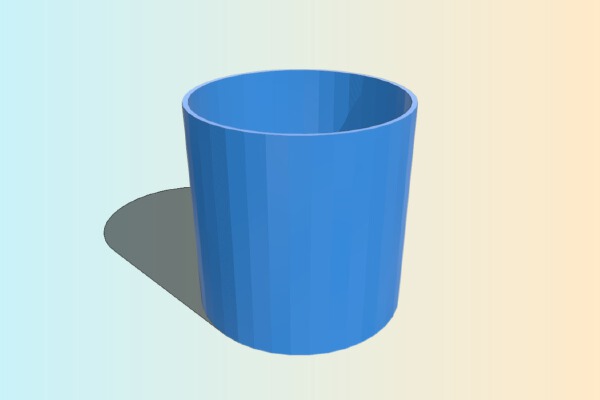 Calibration Cylinder for Solidoodle Press (0.4 nozzle diameter) (20 mm height) | 3d print model