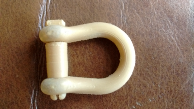 Paracord Shackle | 3d print model