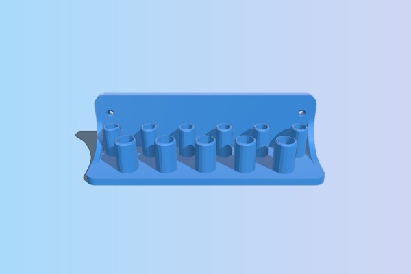 Screwdriver Holder - Wall Mount | 3d print model
