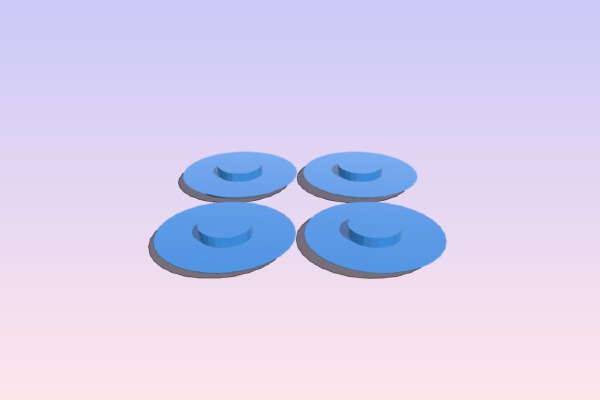 Macbook pro feet | 3d print model