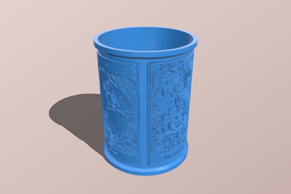 Tarot Card lamp shade | 3d print model