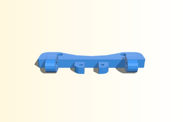 Rapman 60mm Fanmount | 3d print model
