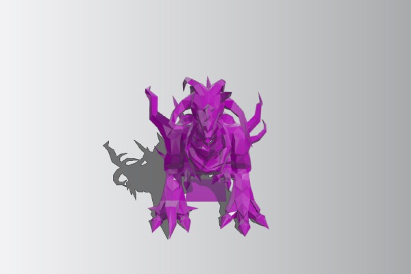 Old School Runescape - Corporeal Beast | 3d print model