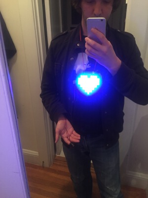Heart Rate Party Pendant | 3d print model