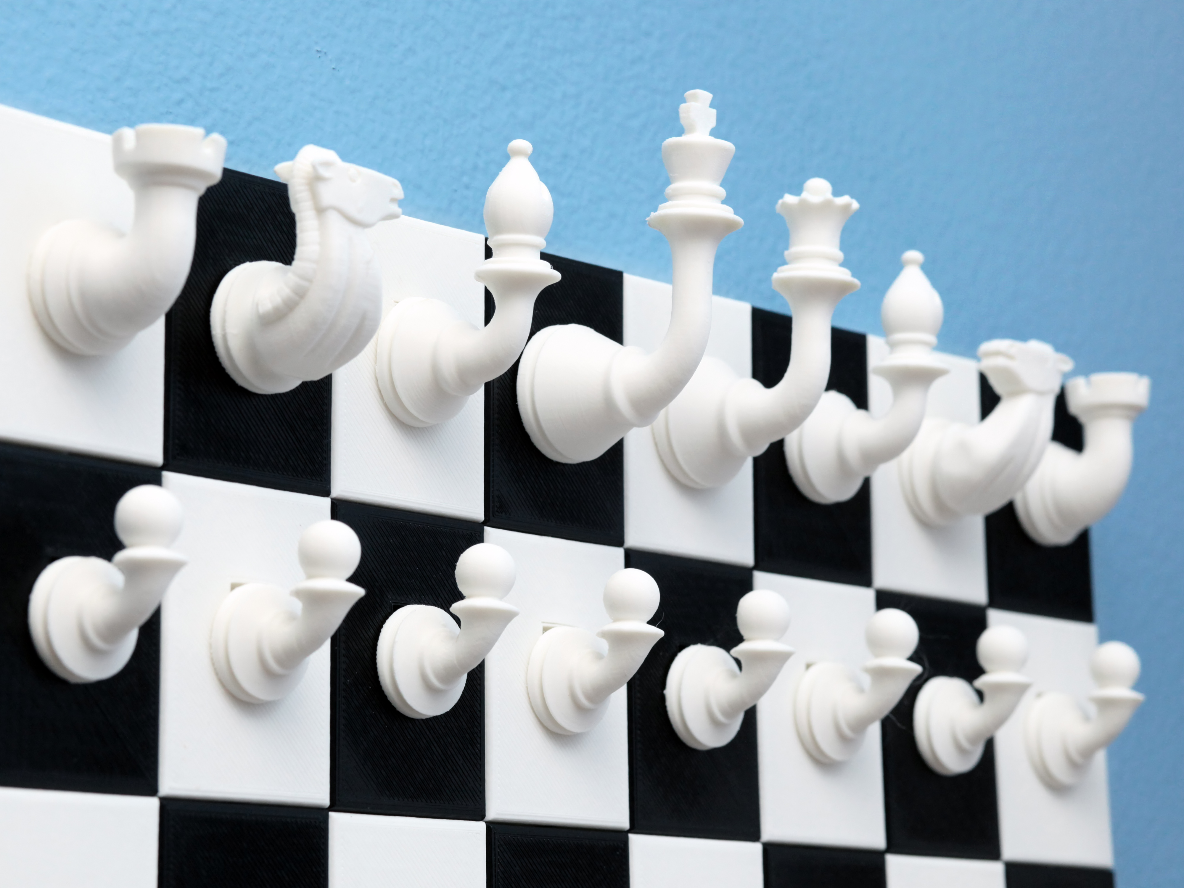 Vertical Chessboard, aka The Cat Proof Chessboard