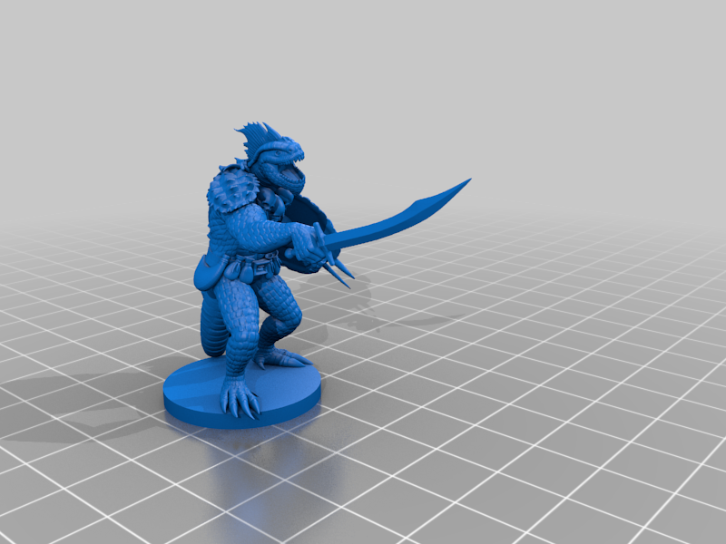 Lizardfolk Bandit Captain