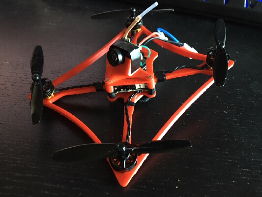 Micro FPV Quad Frame Brushless 1103 for 2.5" or 65mm props | 3d print model