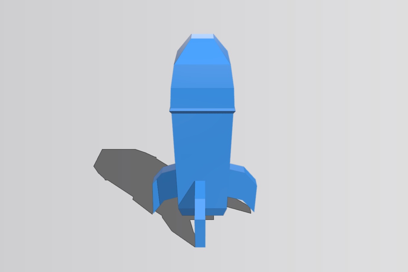 Poly Rocket Ship