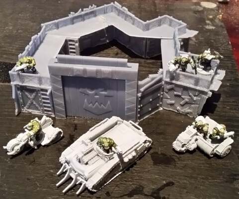 Gorkamorka Fort | 3d print model