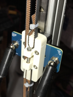 Belt Tensioner Carriage for Duet3D Delta Smart Effector PCB Carriages | 3d print model