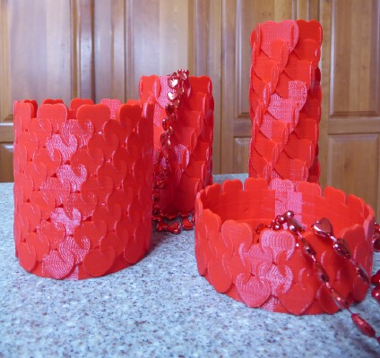 Endless Hearts Valentine Vessels | 3d print model
