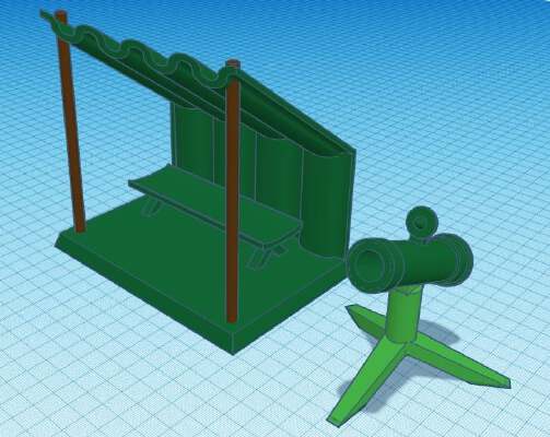 GI Joe Bivouac | 3d print model