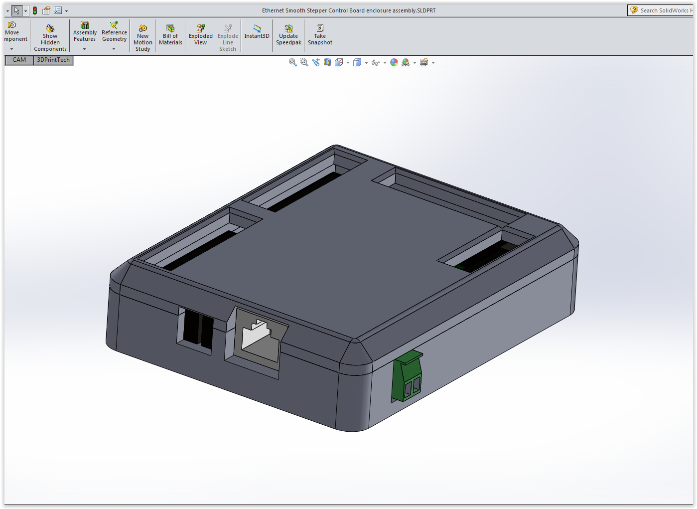 Ethernet Smooth Stepper Enclosure Housing