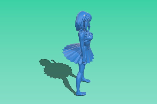 Miss Nekolin | 3d print model