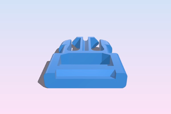 Buckle (Highlander-Bag-Compatible) Clip | 3d print model