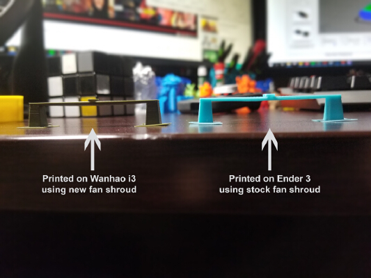 Yet Another Wanhao i3 Fan Shroud_Cooler | 3d print model