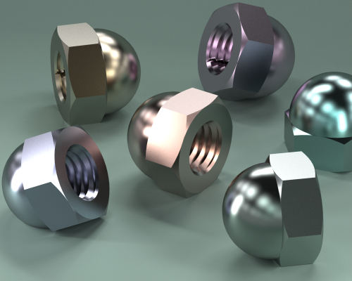 DIN 1587 created in PARTsolutions | 3d print model