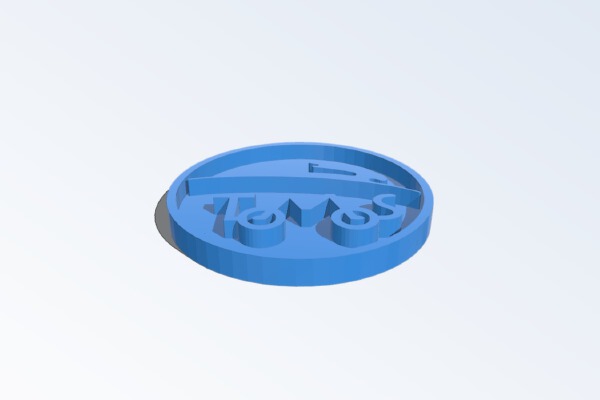 Tomos logo | 3d print model